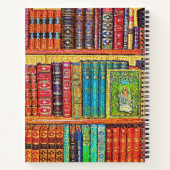 Bibliotheksbuch Notizblock (Rückseite)