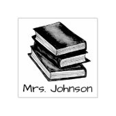 Bibliotheksbuch Personalisierter Lehrer Bibliothek Gummistempel (Prägung)