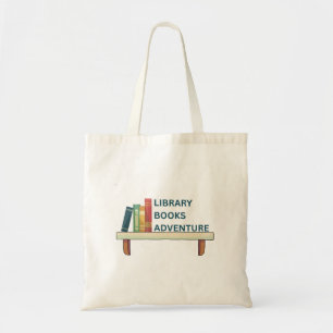 Bibliotheksbücher-Abenteuer-Tasche für Familien Tragetasche