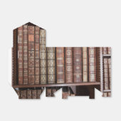 Bibliotheksbücher auf einem Schelf Geschenkschachtel (Ungefaltet)