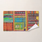 Bibliotheksbücher Badhandtuch Set (Handtuch)