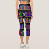 Bibliotheksbücher Capri Leggings (Rückseite)