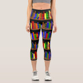 Bibliotheksbücher Capri Leggings (Vorderseite)