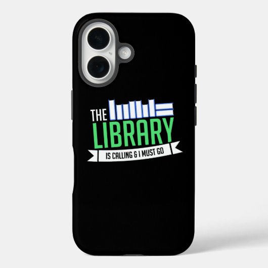Bibliotheksbücher Case-Mate iPhone Hülle (Rückseite)