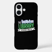 Bibliotheksbücher Case-Mate iPhone Hülle (Rückseite)