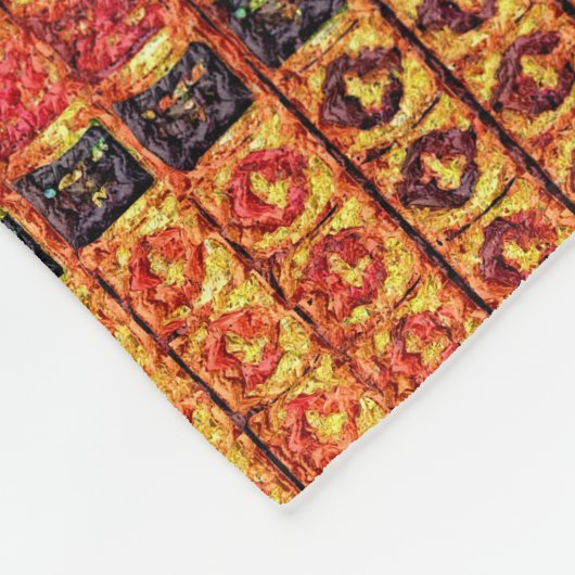 Bibliotheksbücher Fleecedecke (Ecke)