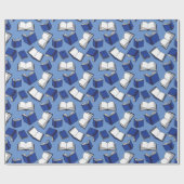 Bibliotheksbücher für Bibliothekare Geschenkpapier (Flach)