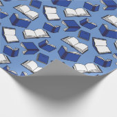 Bibliotheksbücher für Bibliothekare Geschenkpapier (Ecke)