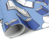 Bibliotheksbücher für Bibliothekare Geschenkpapier (Rolleneckpunkt)