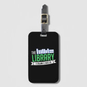 Bibliotheksbücher Gepäckanhänger (Vorderseite Vertikal)
