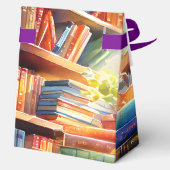 Bibliotheksbücher Geschenkschachtel (Rückseite)