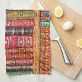 Bibliotheksbücher Handtuch (Viertel Falte)