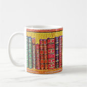Bibliotheksbücher Kaffeetasse (Links)