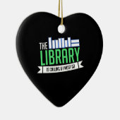 Bibliotheksbücher Keramik Ornament (Rechts)