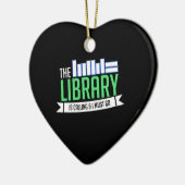 Bibliotheksbücher Keramik Ornament (Links)