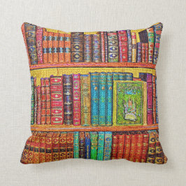 Bibliotheksbücher Kissen