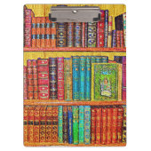 Bibliotheksbücher Klemmbrett (Vorderseite)