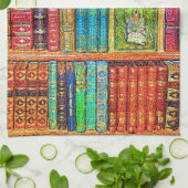 Bibliotheksbücher Küchentücher (Gefaltet)