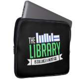 Bibliotheksbücher Laptopschutzhülle (Vorne Rechts)