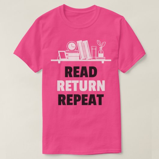 Bibliotheksbücher lesen Liebhaber von Büchern lese T-Shirt (Design vorne)