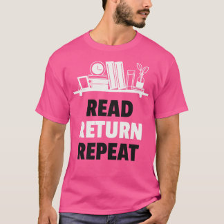 Bibliotheksbücher lesen Liebhaber von Büchern lese T-Shirt
