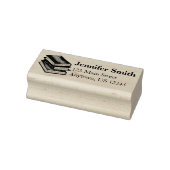 Bibliotheksbücher - Leserelehrer - Bibliothek Gummistempel (Stempel)