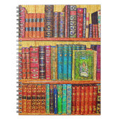 Bibliotheksbücher Notizblock (Vorderseite)