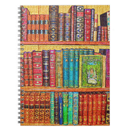 Bibliotheksbücher Notizblock