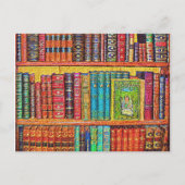 Bibliotheksbücher Postkarte (Vorderseite)