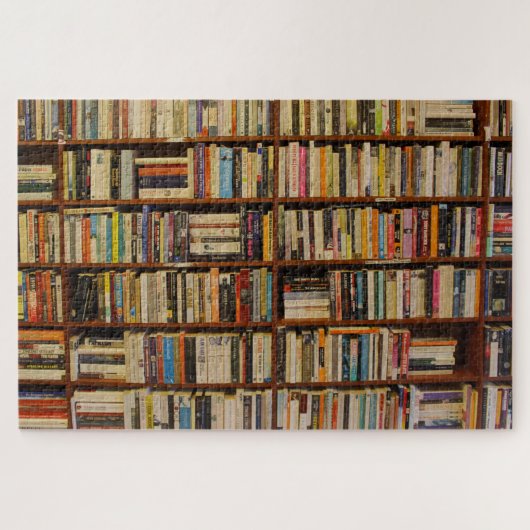 Bibliotheksbücher Puzzle (Horizontal)