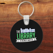 Bibliotheksbücher Schlüsselanhänger (Vorderseite)
