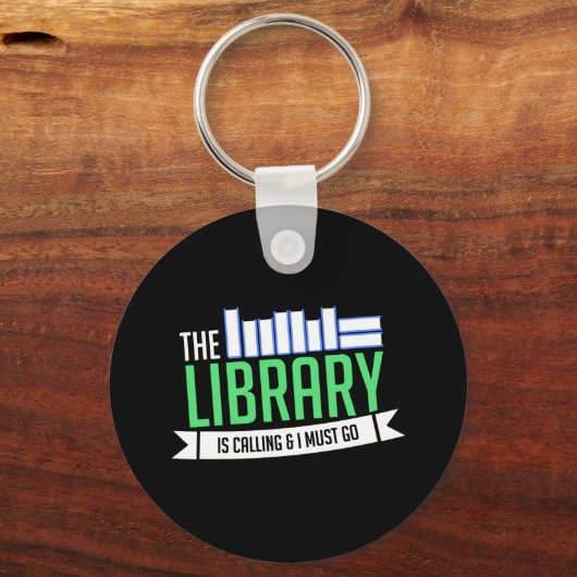 Bibliotheksbücher Schlüsselanhänger (Vorderseite)