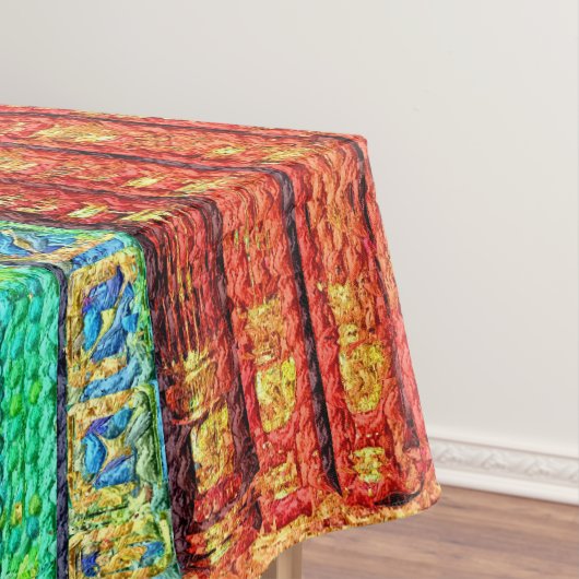 Bibliotheksbücher Tischdecke (Beispiel)