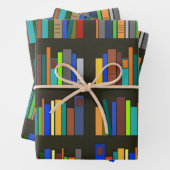 Bibliotheksbücherregale Wrapping Paper-Sets Geschenkpapier Set (Beispiel)