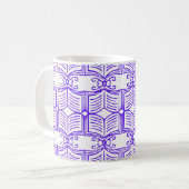 Bibliotheksbuchmuster kaffeetasse (Vorderseite Links)