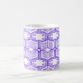Bibliotheksbuchmuster kaffeetasse (Mittel)