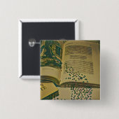 Bibliotheksgeschenk Button (Vorne & Hinten)