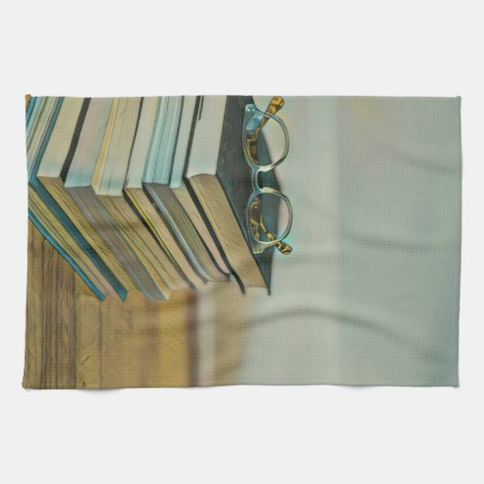 Bibliotheksgeschenk Geschirrtuch (Horizontal)