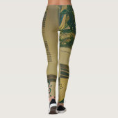 Bibliotheksgeschenk Leggings (Rückseite)