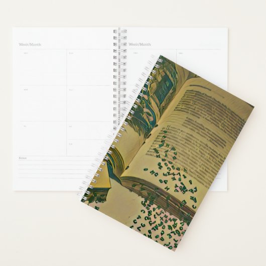 Bibliotheksgeschenk Planer (Anzeige)
