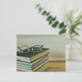 Bibliotheksgeschenk Postkarte (Stehend Vorderseite)
