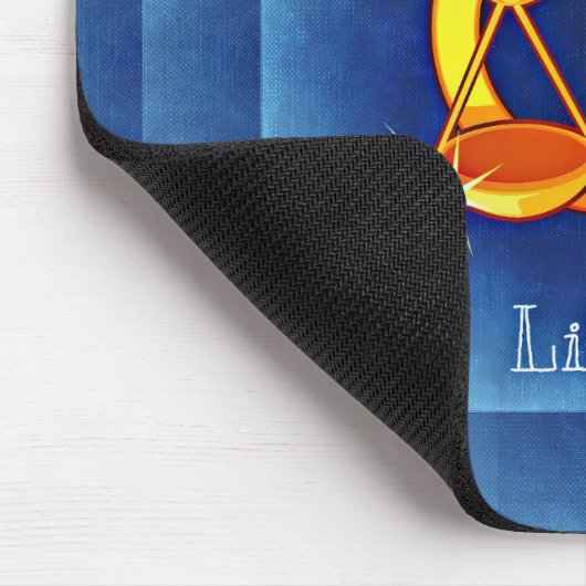 Bibliothekshoroskop Mousepad (Ecke)