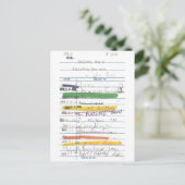 Bibliothekskarte 3503 postkarte (Stehend Vorderseite)