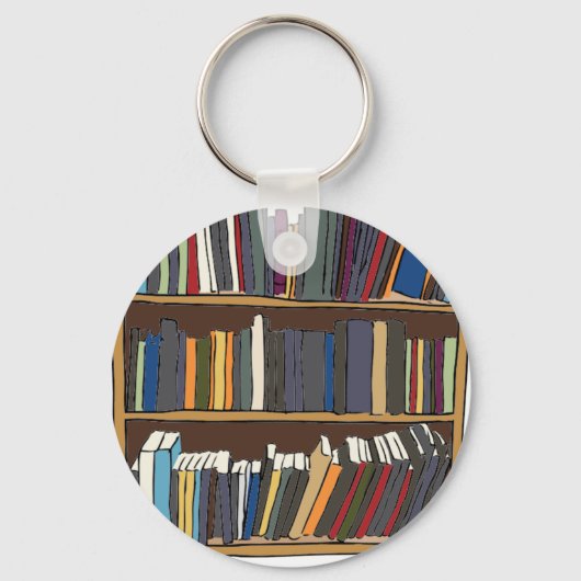 Bibliothekskarte Schlüsselanhänger (Vorderseite)