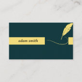 Bibliothekskarten Visitenkarte (Vorderseite)