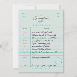 Bibliothekskartenjahr Jahr der Flachbildschirmkart Feiertagskarte