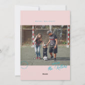 Bibliothekskartenjahr Jahr der Flachbildschirmkart Feiertagskarte (Rückseite)