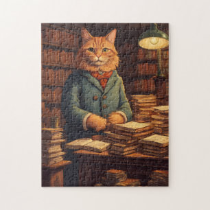 Bibliothekskatze #10 Puzzle
