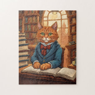 Bibliothekskatze #11 Puzzle