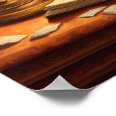 Bibliothekskatze #15 Poster (Ecke)